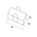 Sac de protection housse pour cuiseur de brochettes à charbon de bois Miami 800 Caractéristiques