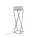 Lámpara de pie de salón de diseño minimalista moderno en hierro Dubai Oferta