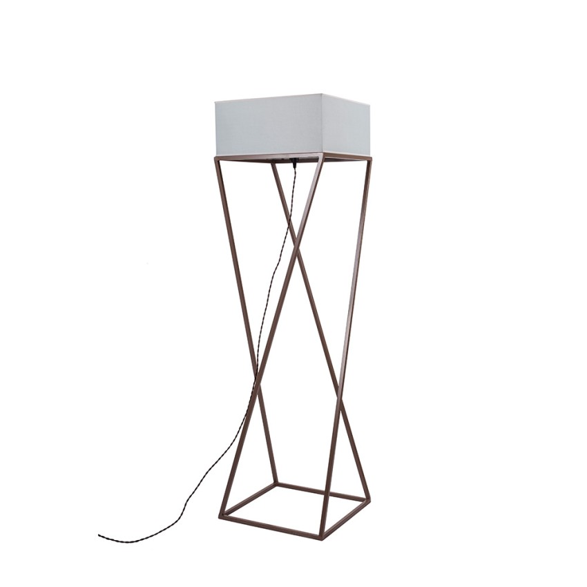 Lámpara de pie de salón de diseño minimalista moderno en hierro Dubai Oferta
