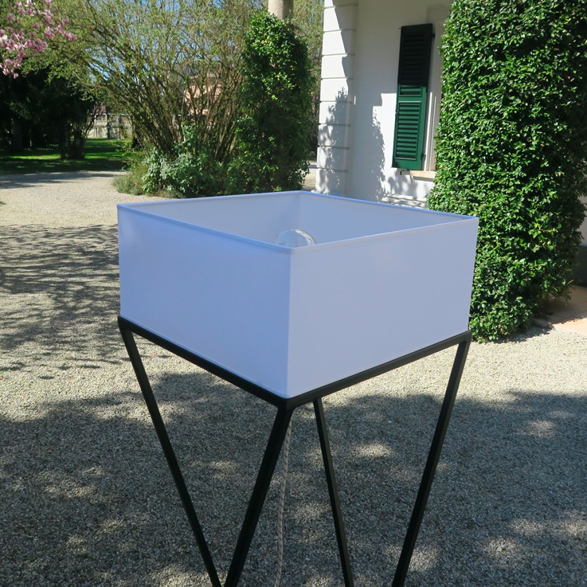 Lámpara de pie de salón de diseño minimalista moderno en hierro Dubai Modelo