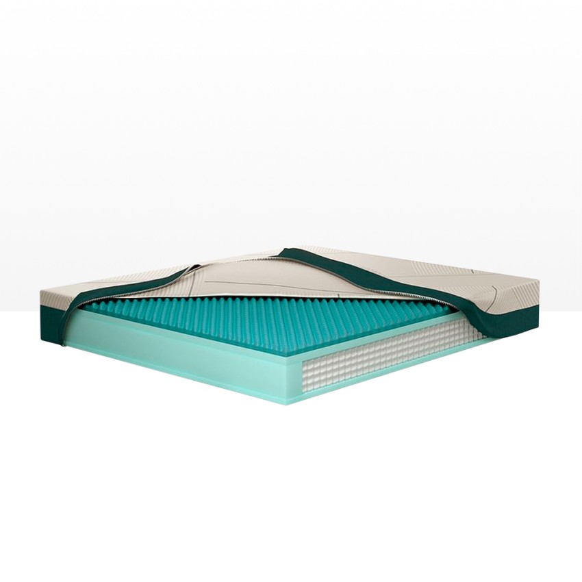 Matelas une place et demi à mémoire de forme ressorts ensachés 25cm 120x190cmIbrido Veradea Choix