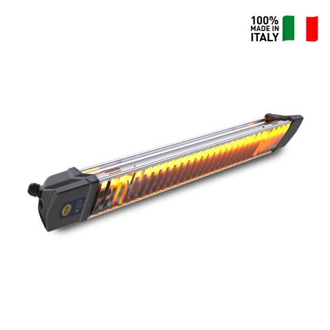 RISCALDATORE ZEPHIR AD INFRAROSSI DA ESTERNO IN ALLUMINIO CON CAVO 4 m IP65 RISCALDATORE ZEPHIR AD INFRAROSSI DA ESTERNO IN ALLUMINIO CON CAVO 4 m IP65