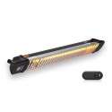 Infrarotheizung Innen Außen Fernbedienung Schuko-Stecker Iris 1200W Rabatte