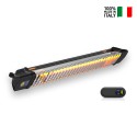 Infrarotheizung Innen Außen Fernbedienung Schuko-Stecker Iris 1200W Katalog