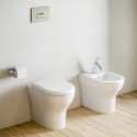 Stand-WC aus Keramik, spülrandlos, wandhängend, Badezimmerausstattung Zentrum VitrA Verkauf