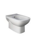 Bidet suspendu en céramique mono-trou salle de bain sanitaire River Promotion