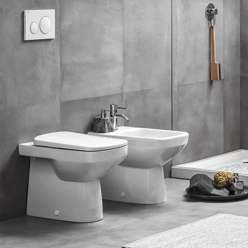 Modernes Stand-Bidet aus Keramik, Badezimmer-Sanitär Geberit Selnova Angebot
