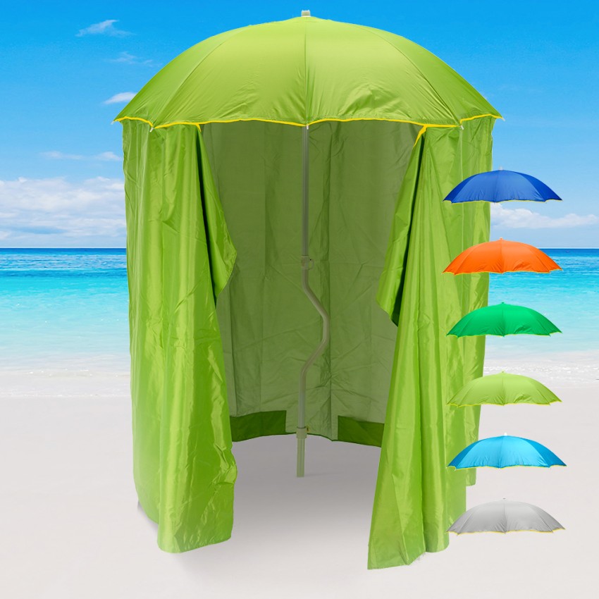 Sonnen/Strandschirm Girafacile uv-Schutz und Zelt Angeln 200 cm Zeus 