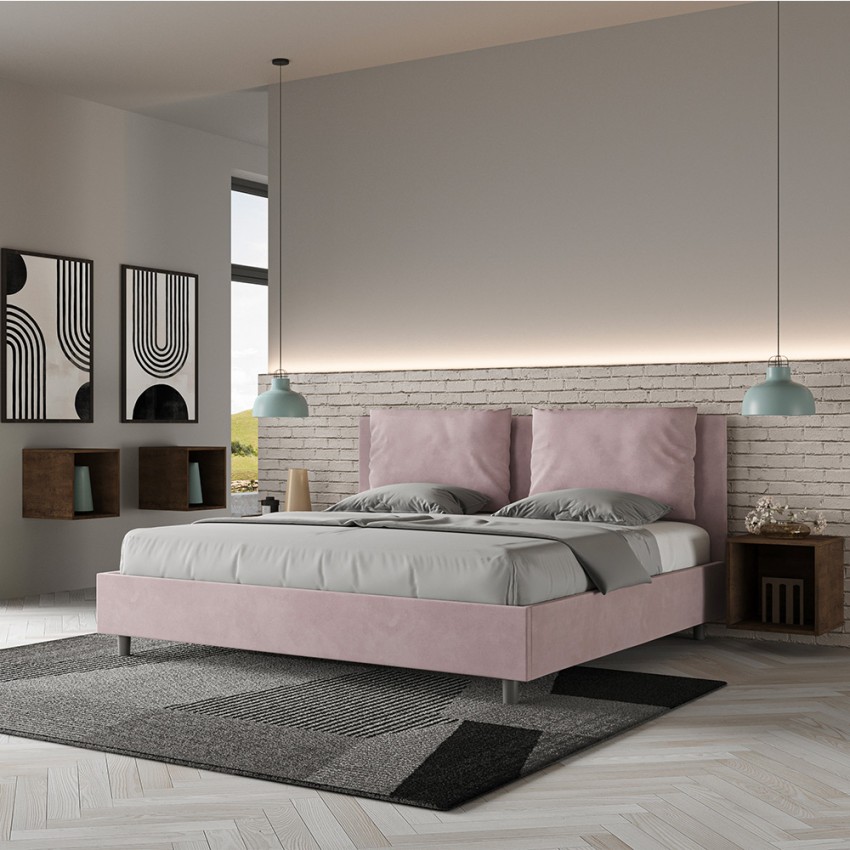 Cama matrimonial contenedor moderno Antea 200x200 