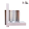Moderner Bioethanol-Kamin zur Wandmontage mit gehärtetem Glas Vienna Angebot