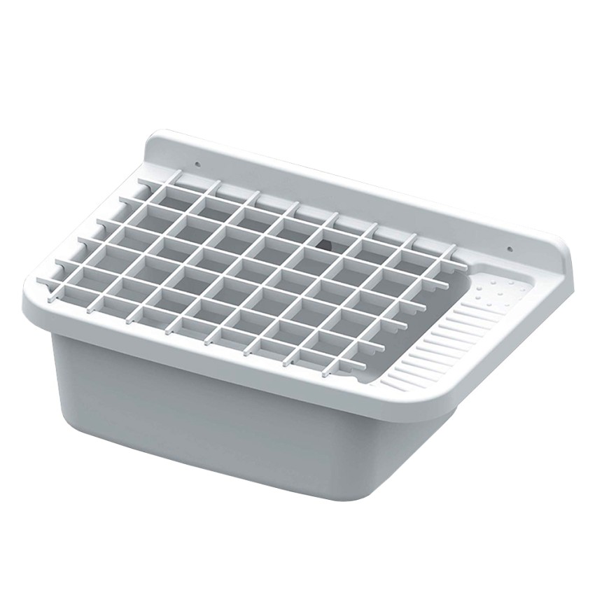 Bac de lavage en résine pour extérieur jardin avec grille Jab 50 Remises