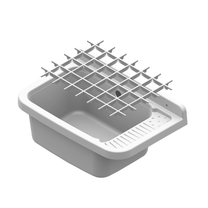 Bac de lavage en résine pour extérieur jardin avec grille Jab 50 Catalogue