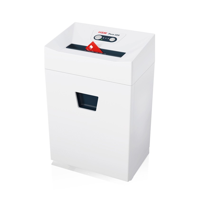 Destructora de documentos de oficina 8-9 hojas 3,9 x 30 mm Pure 320 HSM Descueto