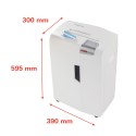 Destructora de documentos de oficina 12 hojas 2x15mm X12pro Shredstar HSM Modelo