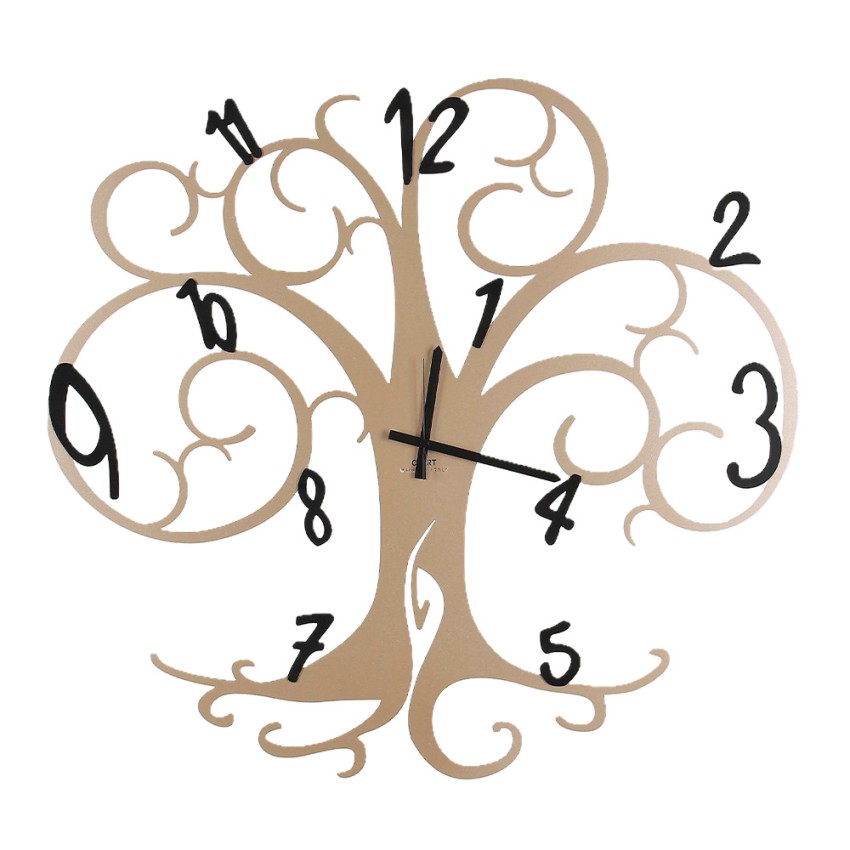 Reloj de pared hecho a mano Árbol de la Vida Grande 80x75cm Ceart Elección