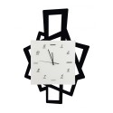 Moderno reloj de pared artesanal para salón Quadri Ceart Catálogo