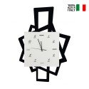 Moderno reloj de pared artesanal para salón Quadri Ceart Rebajas