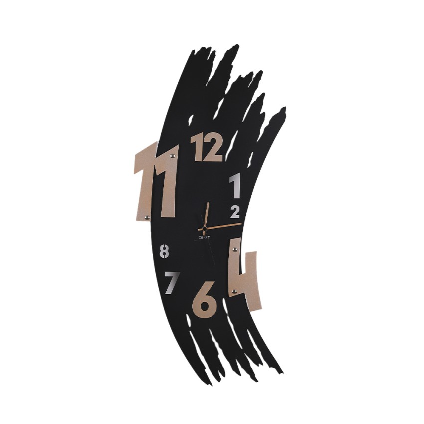 Reloj de Pared Decorativo Artístico Moderno Cromo Cepillado Catálogo