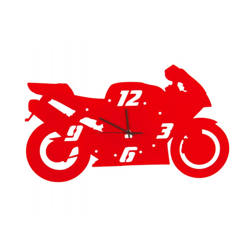 Reloj de pared hecho a mano salón habitación de niños Moto Ceart Catálogo