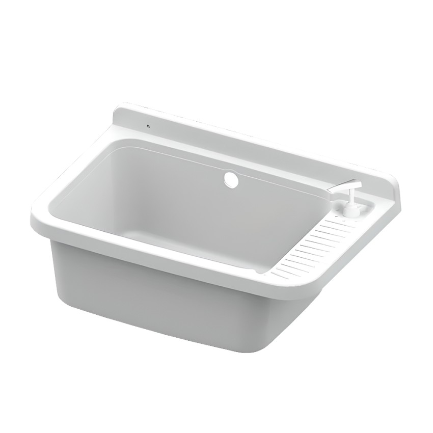 Lave-mains mural extérieur avec cuve à linge et distributeur de savon Gart 50 Offre