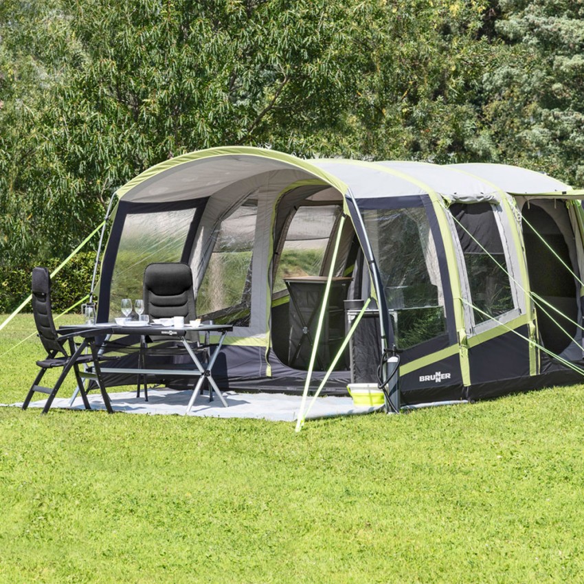 Tente de camping gonflable 310x510 pour famille 4 personnes Pure 4 Brunner Réductions