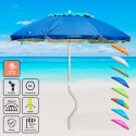 Sombrilla GiraFacile Afrodite de 200 cm protección UV y Estructura de Aluminio Modelo