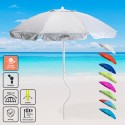 Ombrellone mare GiraFacile 200 Cm Protezione uv spiaggia pesca Ermes 