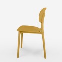Chaise de cuisine et d'extérieur design moderne en polypropylène Nantes 