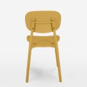 Chaise de cuisine et d'extérieur design moderne en polypropylène Nantes 