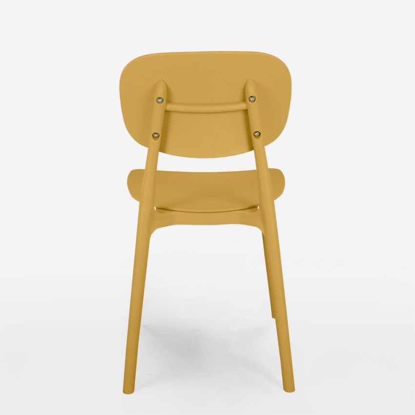 Chaise de cuisine et d'extérieur design moderne en polypropylène Nantes 