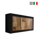 Industriales Sideboard Küche Wohnbereich, 3 Türen, Holz, 160cm Modis NP Basic Verkauf