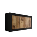 Industriales Sideboard Küche Wohnbereich, 3 Türen, Holz, 160cm Modis NP Basic Angebot