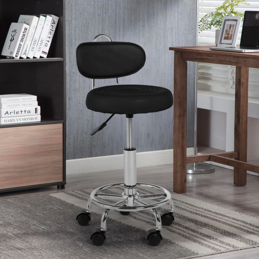 Taburete de oficina ergonómico ajustable para esteticista Kurili Rebajas