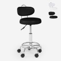 Taburete de oficina ergonómico ajustable para esteticista Kurili Venta