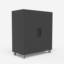 Mobiler Unterschrank Schrank 2 Türen 2 Regale modern Biston Preis