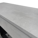 Bioethanol-Kaminsäule 96x35x96h mit modernem Rahmen-Design Bellini 