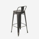 conjunto belcourt mesa alta para barra blanca 4 taburetes metal con respaldo Coste