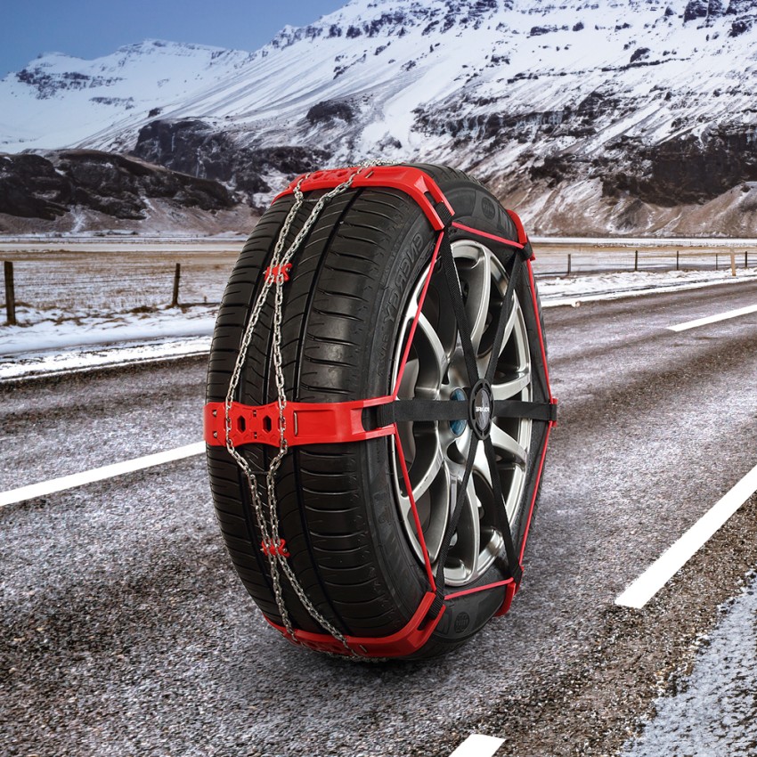 Chaînes neige universelles de voiture R13-20 homologuées Sock Modula Vente