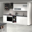Cuisine moderne complète design linéaire 256cm modulable Unica Catalogue