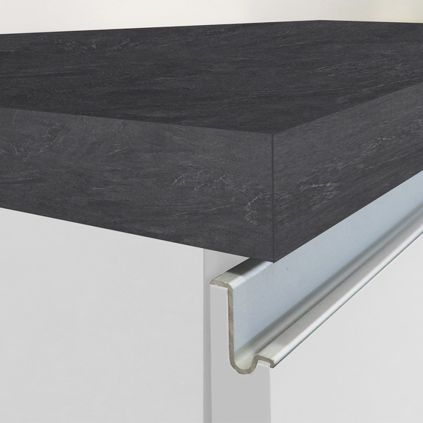 Moderne komplette Küche im linearen Design 256 cm modular Unica 