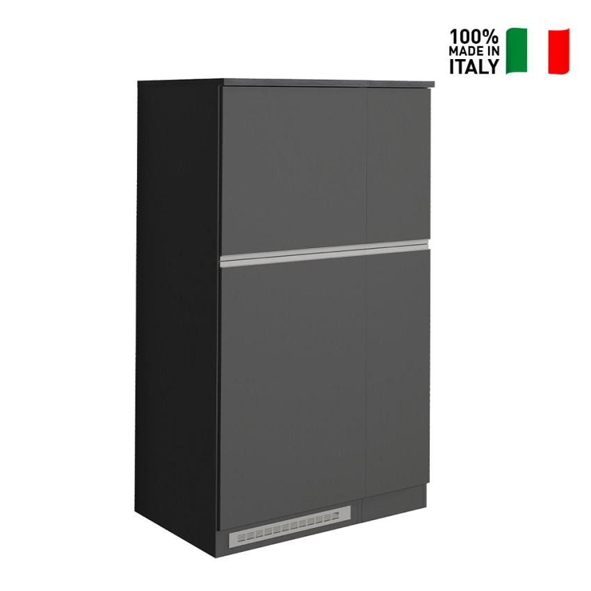 Set de muebles cubre nevera empotrado y especiero cocina lineal Fist Precio