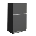 Set de muebles cubre nevera empotrado y especiero cocina lineal Fist 