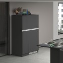Set de muebles cubre nevera empotrado y especiero cocina lineal Fist Elección