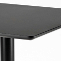 Rechteckig Bartisch 70x70 Zentraler Fuß für Bars Restaurants Hotels Horeca 