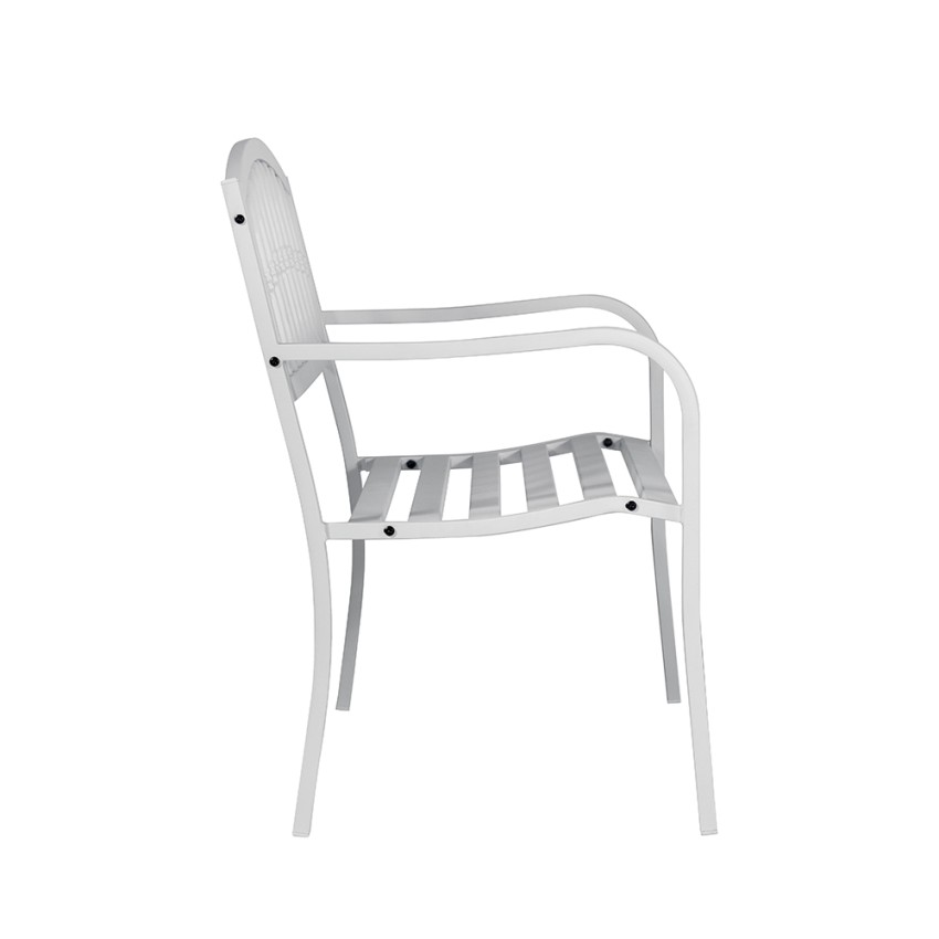 Banc extérieur jardin 2 places en fer et fonte 123x63x87cm Lorey Choix