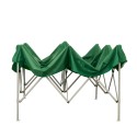 Gazebo 3x3 plegable para jardín exterior lona PVC impermeable Versa 