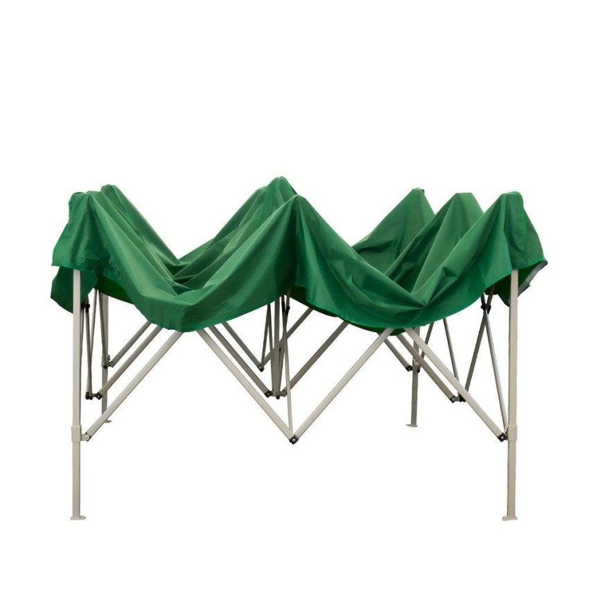 Gazebo 3x3 plegable para jardín exterior lona PVC impermeable Versa 
