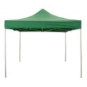 Gazebo 3x3 faltbar für den Außenbereich Garten wasserdichte PVC-Plane Versa. 