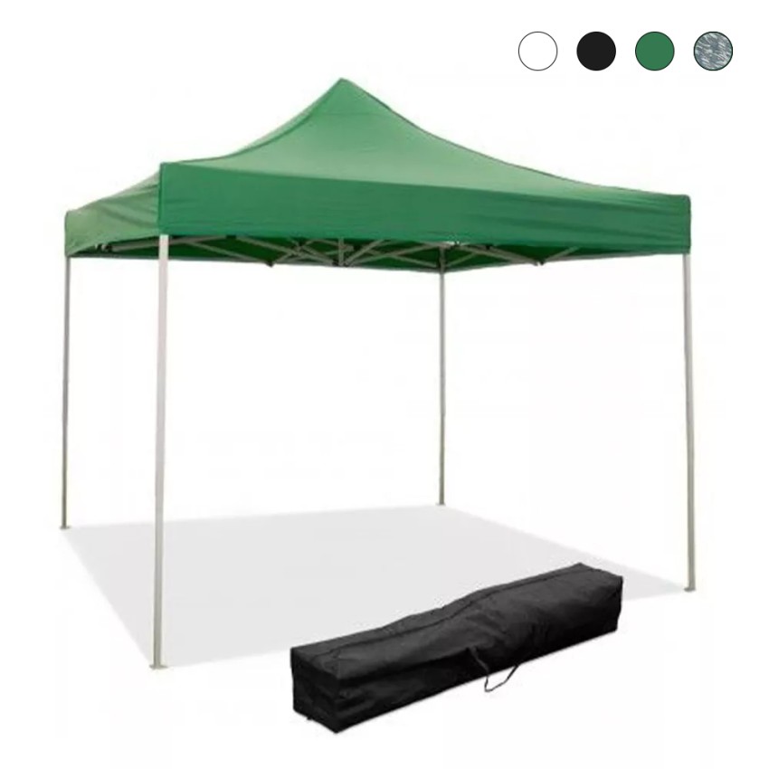 Gazebo 3x3 faltbar für den Außenbereich Garten wasserdichte PVC-Plane Versa. Angebot