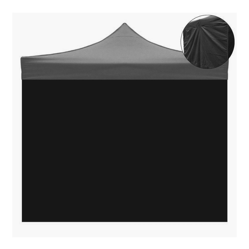Telo copertura laterale gazebo giardino 3x3 porta finestra avvolgibile Stock